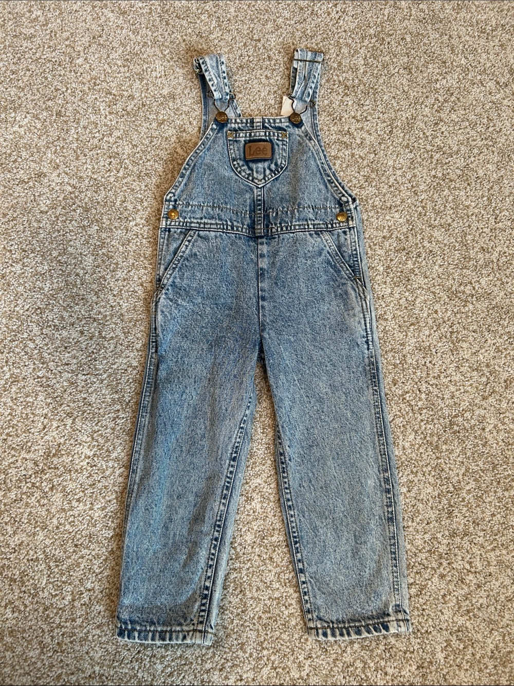 Vintage Lee Denim Overalls